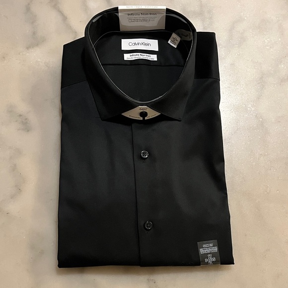 Calvin Klein Other - Calvin Klein Men's Classic Black Dress Shirt